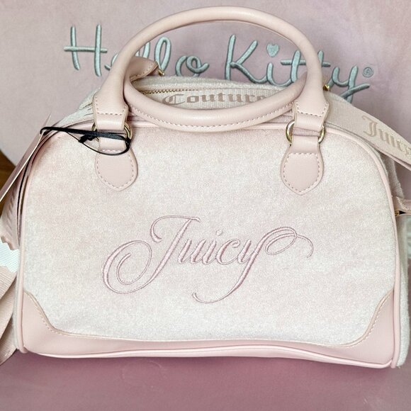 Juicy Couture Raising Star Bowler Pink Diamond Bag NWT
